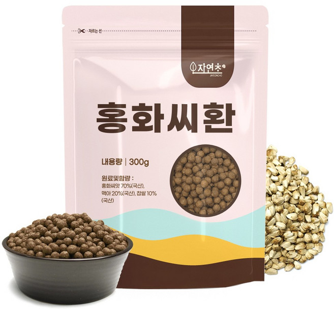 자연초 국산 홍화씨환 300g, 1개