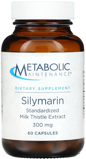 몸관리하세요 겨울입니다 Metabolic Maintenance 실리마린 표준화된 밀크티슬 추출물 300 mg 60 캡슐 특별관리진행, Metabolic Maintenance 실리..., 1개, 60정 - 쿠팡