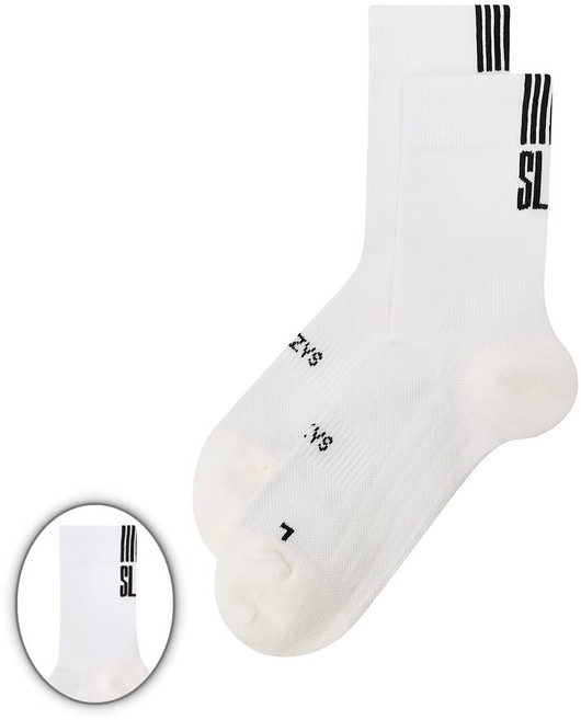 [국내백화점] 헤지스골프 여성 SLAY 미들 삭스 화이트, FREE