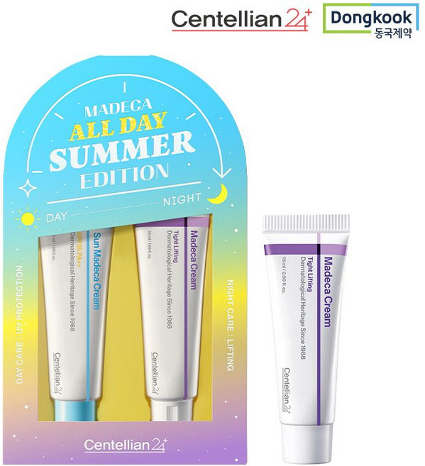 동국제약썸머에디션+마데카크림 15ml, 2개, 50ml