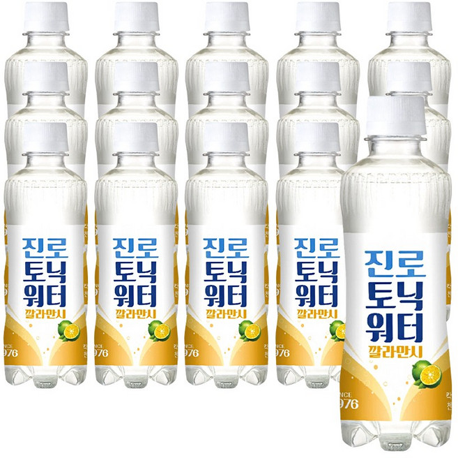 하이트진로 진로믹서 토닉워터 깔라만시, 300ml, 15개