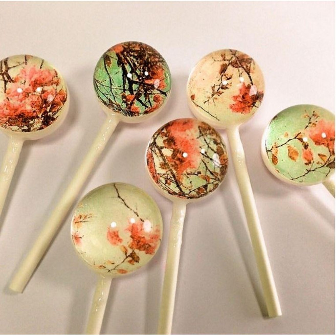 우주사탕 기념일 선물 - 핑크플라워(복숭아맛) 발렌타인데이선물 화이트데이선물 설 추석, 1개, 상세페이지 참조