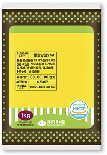 통팥앙금1Kg, 1kg, 1개