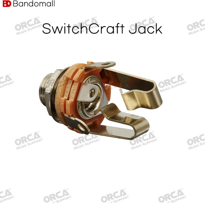 스위치 크레프트 잭 스테레오 일렉기타 잭 1ea 가격 Switchcrafter Jack OS-120S, 1개