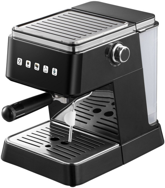 SorJar 캡슐 커피머신기 호환형 가정용 우유 거품기가 머신 사무실 휴대용 아메리카노, 블랙, 터치스크린형