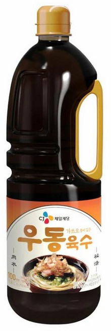 CJ 제일제당 우동육수 가쓰오풍미짙은, 54개, 1.8L