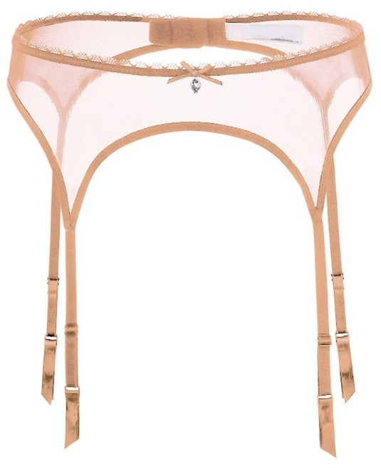 여성용 메시 하이 웨이스트 가터 벨트 레이스 트림 스타킹용 크리스탈 서스펜더 벨트