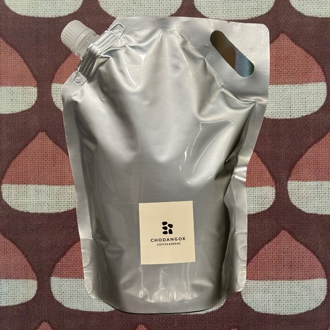 초당옥 밤티라미수 크림 라떼 베이스, 1kg, 1개, 1개입