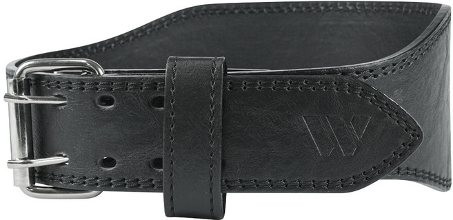 더웨이트컴퍼니 리프팅 클래식 레더 벨트, 블랙, 1개