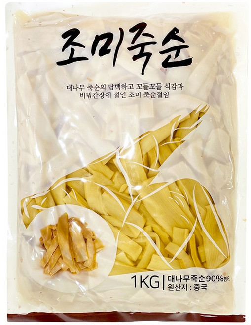 푸드올마켓_ 신슈 조미죽순 1kg / 코우 아지츠케멘마, 1개