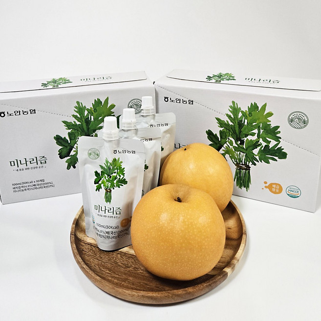 [노안농협] 배향 가득한 건강한 미나리배즙 100ml (20개/30개), 20개