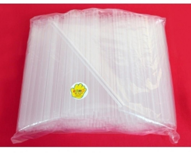 문구랑만들기랑 빨대 약10mm 100개입~200개입 스트로우 일자 투명 일회용 버블티, 200개, 1개