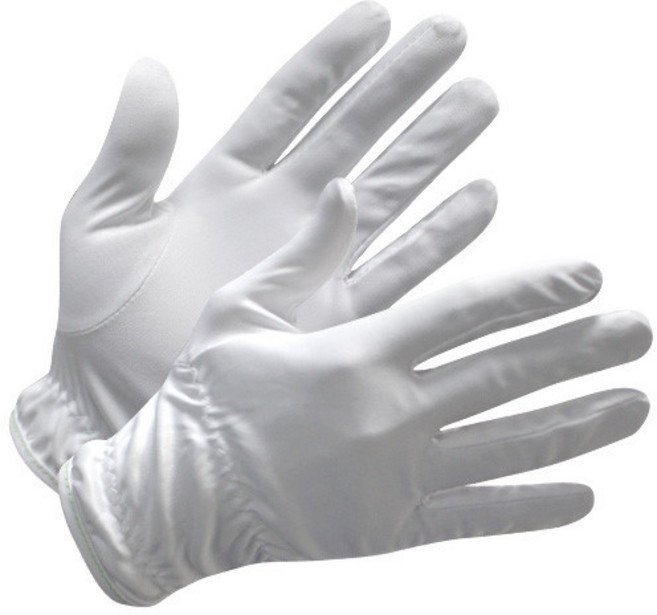흠집방지 미세 작업용 검수 장갑, 흰색, 10개