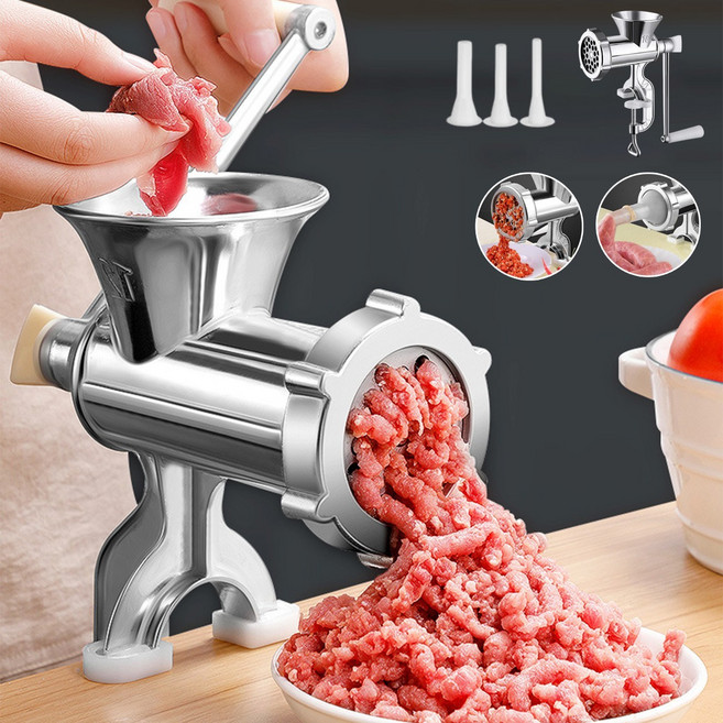 수동 민찌기 고기 분쇄기 가정용 소세지메이커, 1개