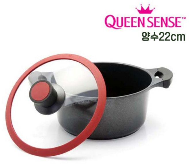 퀸센스 프라움IH냄비 양수 22cm 인덕션 겸용, 양수22cm, 1개