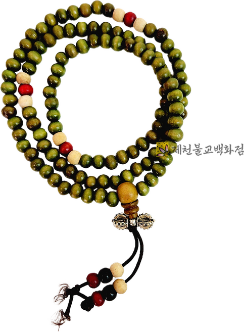★인기상품★녹단금강저108염주 법보시용품 합장주, 단품, 1개