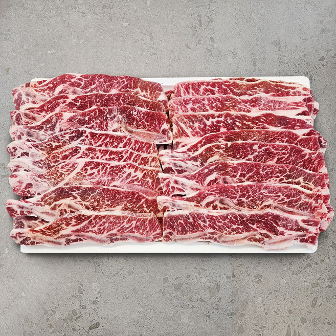 우마왕 LA갈비 6 7 8번 꽃갈비 미국산 초이스등급 소고기 구이용 선물, 1개, 4kg