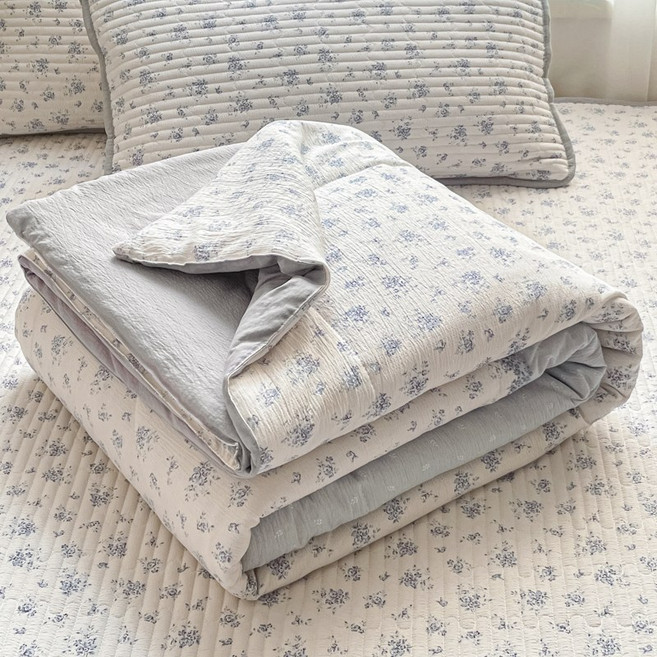 유판 YOUPAN 사계절 차렵이불 부드러운 감성 플라워 침구