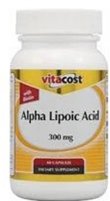 안티옥시던트 피로 비오틴이 함유된 비타코스트 알파 리포산 300mg 60캡슐, 비오틴이 함유된 비타코스트 알파 리포산 - 300mg, 1개 - 쿠팡