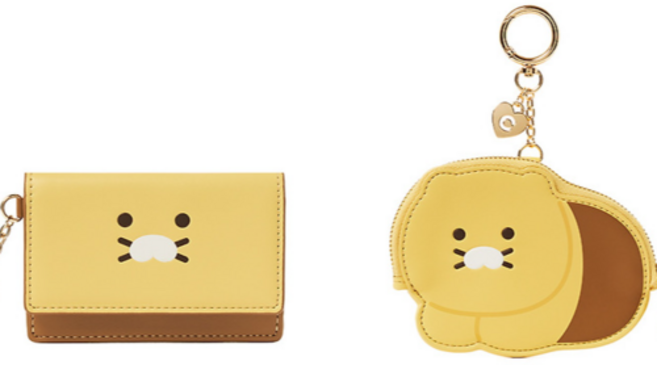카카오프렌즈 춘식이 카드지갑 키링지갑 2p 세트