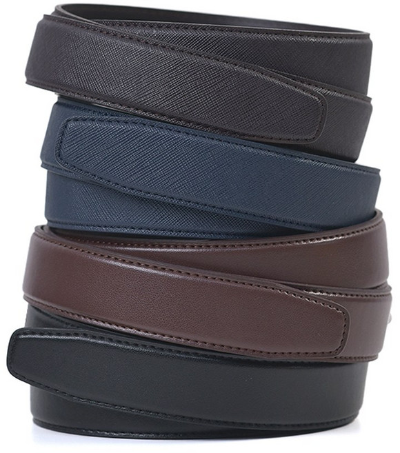 교체용 벨트띠 소가죽 정장 벨트 남자 허리띠 자동 수동 29mm