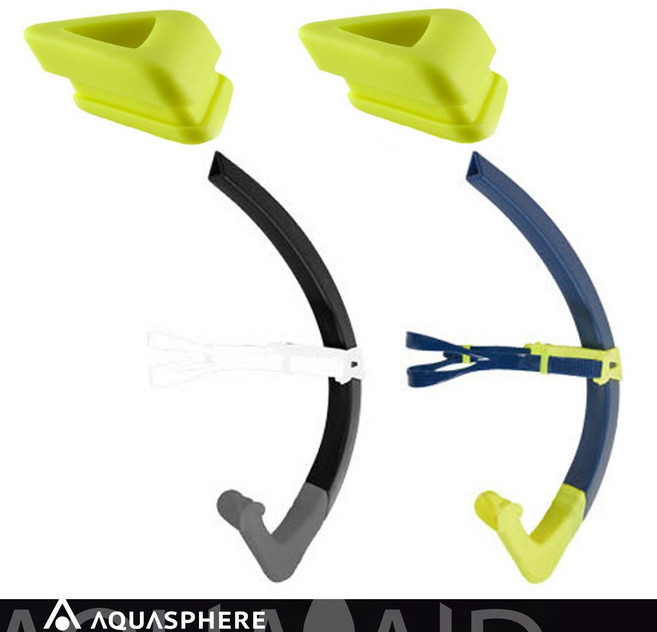 저항캡 + 포커스스노클 FOCUS SWIM SNORKEL 센터스노클(구)MP버전업그레이드(현)AQUASPHERE아쿠아스피어, 저항캡+블랙그레이S