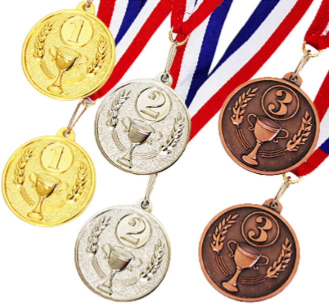 나성 메달 금메달 은메달 동메달 우승, 6개, 금2+은2+동2