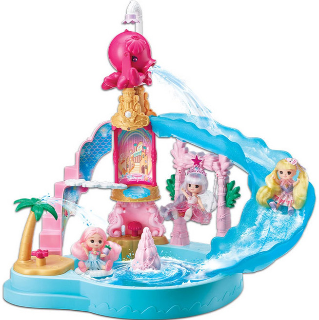 시크릿쥬쥬 물이 나오는 쥬쥬 워터파크, 혼합색상, 1개