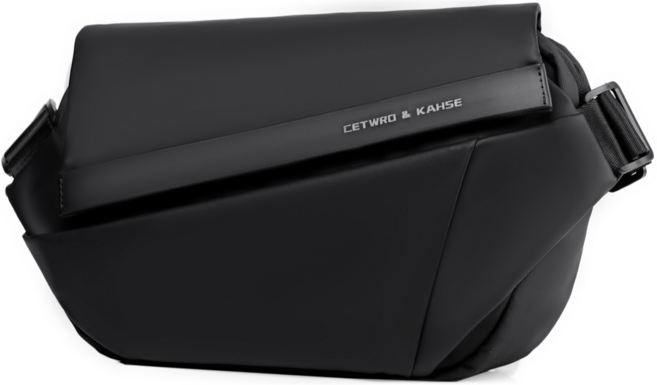 CETWRO 도난방지 슬링백 대용량 여행용 크로스백