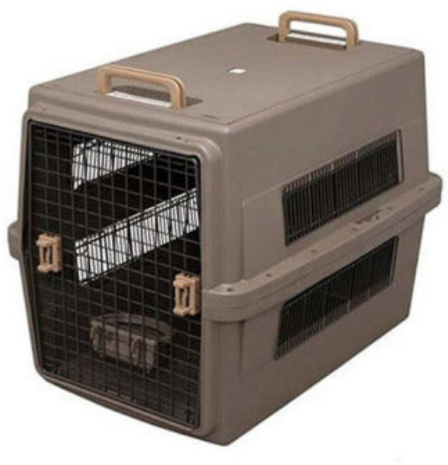sj 아이리스 에어트래블케리어 ATC-870 (브라운) 특대형강아지이동장, 1개