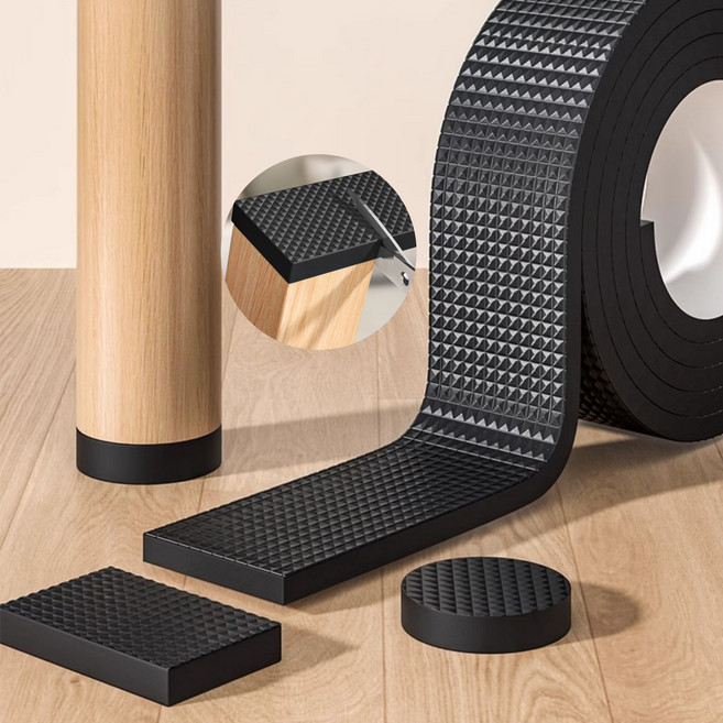 별오점 의자 가구 발커버 충격 소음 방지 패드 2mx4cm