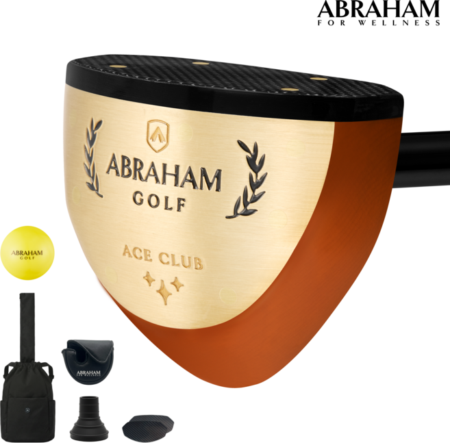 아브라함 파크골프채 편안한 스윙 남녀공용 풀세트, AG-3 에이스 클럽