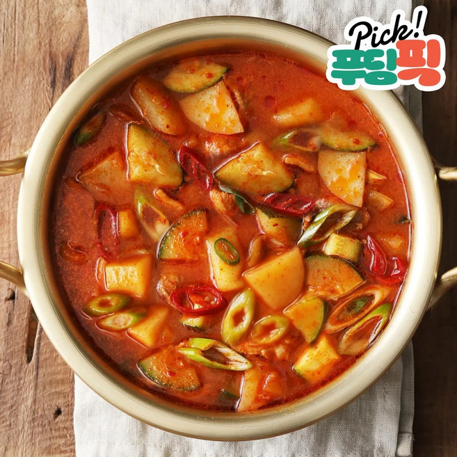 [푸딩픽] 원팩 만능 고추장찌개 320g 10분 완성 집밥 냉장고 쟁여템, 30개