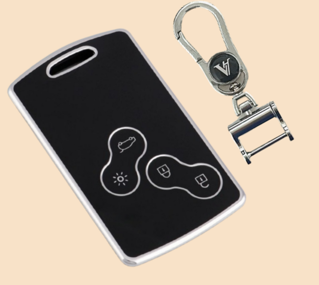 르노삼성 구형 자동차 키케이스 커버, 실버블랙