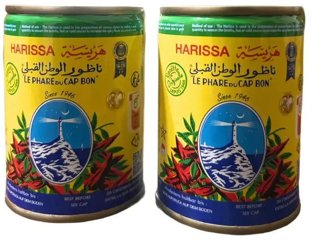 하리사 핫소스 라플람메 (135g) 튀니지 제품. (2팩), 135g, 1세트