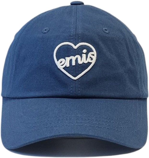 [국내정품] 이미스 하트 모자 와펜 볼캡 연예인 여자 남자 커플 + 모자 집게