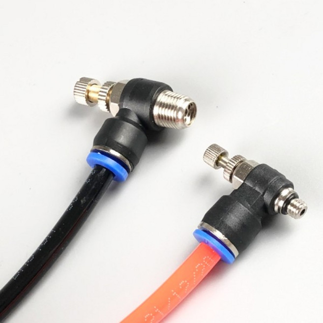 5PCS SL 유형 4 6 8 10 12mm 빠른 연결 공압 피팅 M5 속도 조절 밸브 스로틀, 01 5PCS, 06 SL6-04 (1I2)