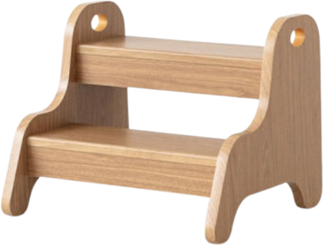 마켓비 PIPAN 스텝스툴 STM3340, 캄포어베니어, 1개