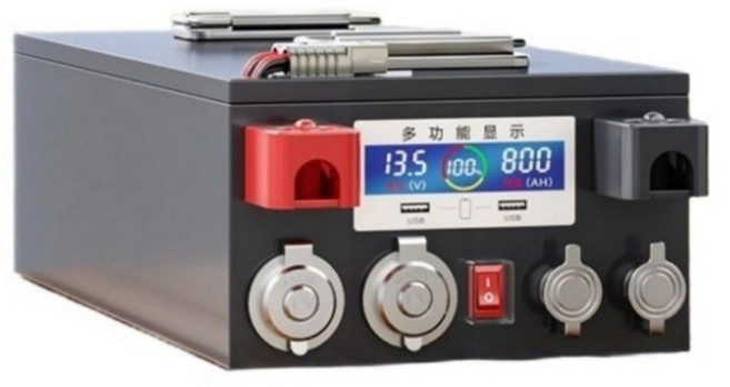 파워뱅크 인산철 리튬 배터리 12V 캠핑용 차박, 1개, 충전기포함, 12V600a