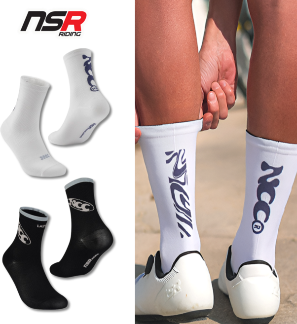 NSR 레이지 페달 양말, WHITE, 1세트