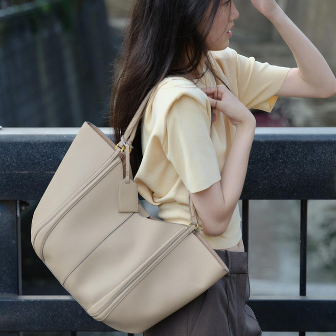 딥파워 자라 여성가방 ZARA 맥시 쇼퍼백 숄더백