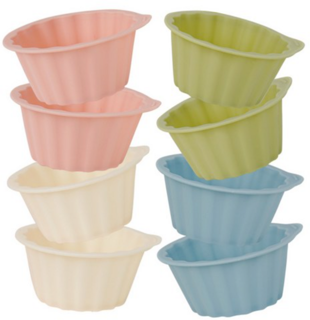 아띠래빗 쏙쏙 실리콘 머핀틀 8개, 10세트