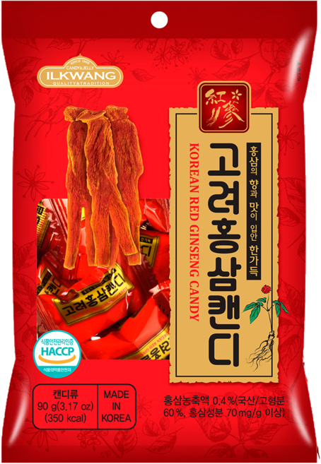 일광제과 고려홍삼캔디, 3개, 280g