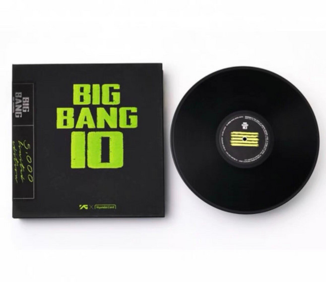 GD 權志龍 BIGBANG 十周年 LP 黑膠 限量5000套, 如圖, 詳見包裝