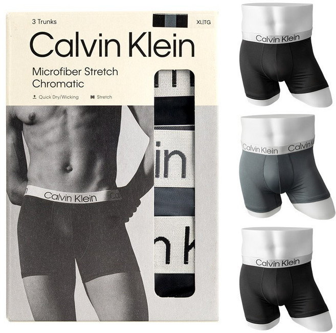 캘빈클라인 남성팬티 드로즈 3매 세트
