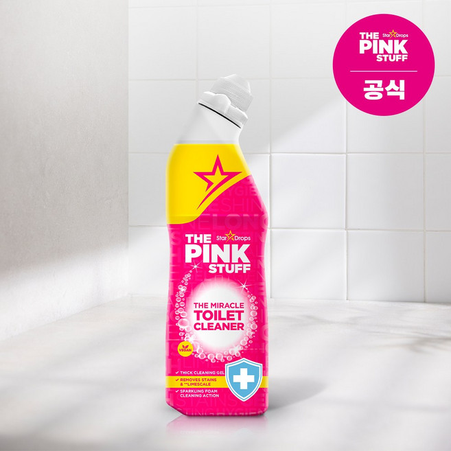 핑크스터프 미라클 토일렛 클리너750ml x1개, 750ml, 1개