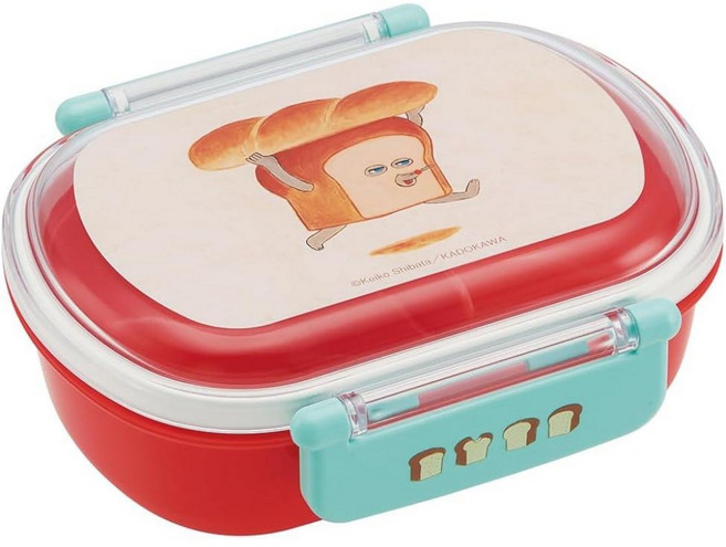 일본 직구 빵도둑 빵 도로보 굿즈 Skater 도시락 상자 360ml 항균, 도시락 360ml, 1개