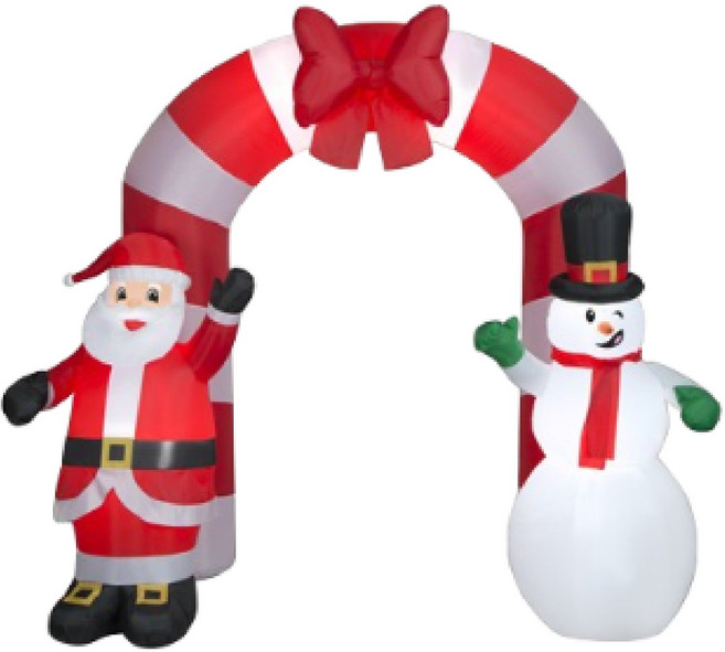 聖誕裝飾 聖誕老人雪人拱門, 1套, 老公公雪人拱門