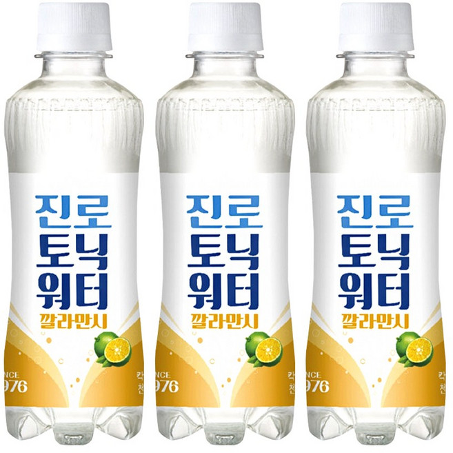 하이트진로 토닉워터 깔라만시, 300ml, 3개