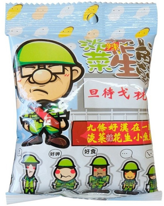 連江縣農會 麻辣淡菜花生小魚乾, 1個